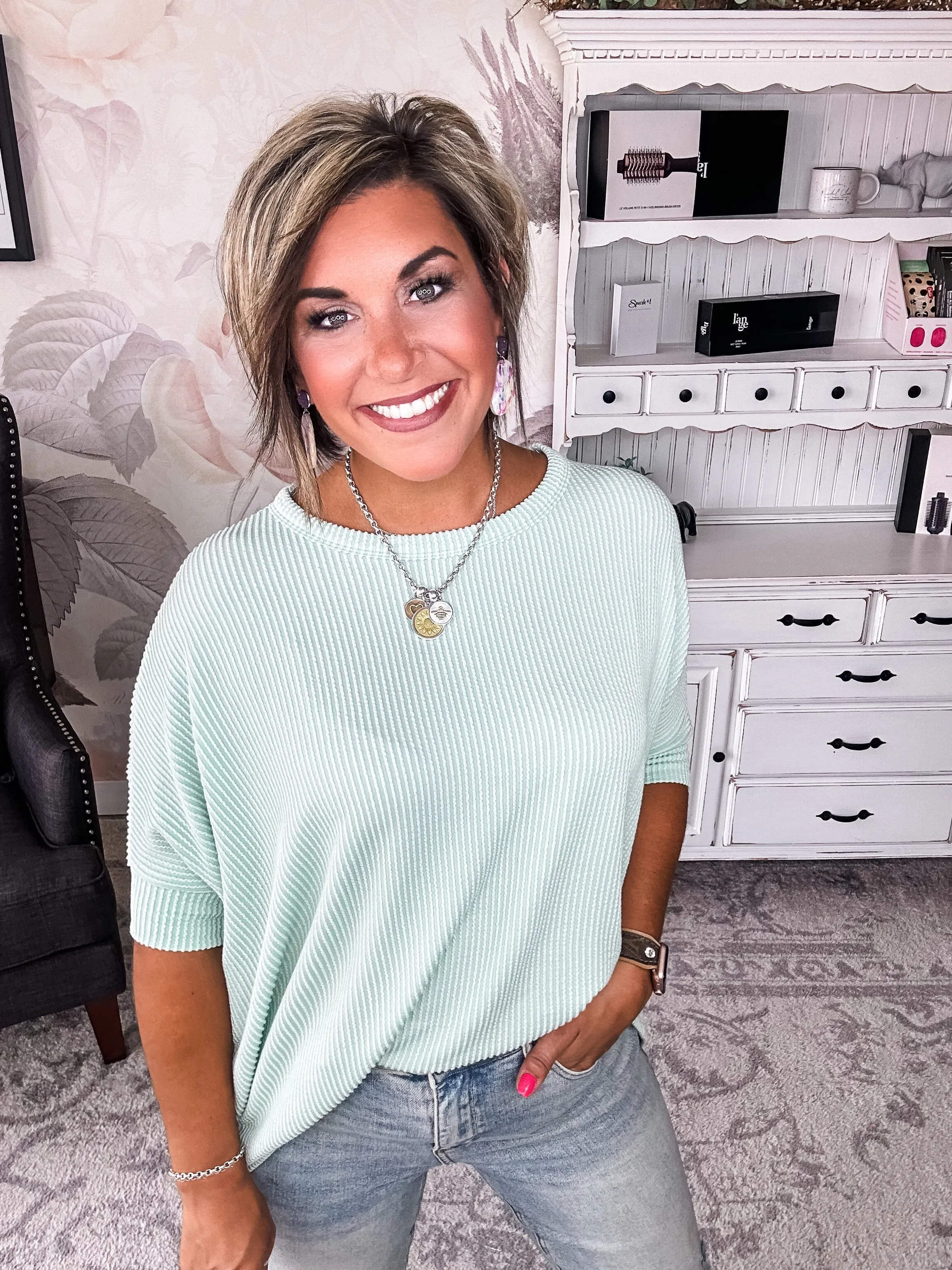 Got It Where I Want It Tunic Top - Mint