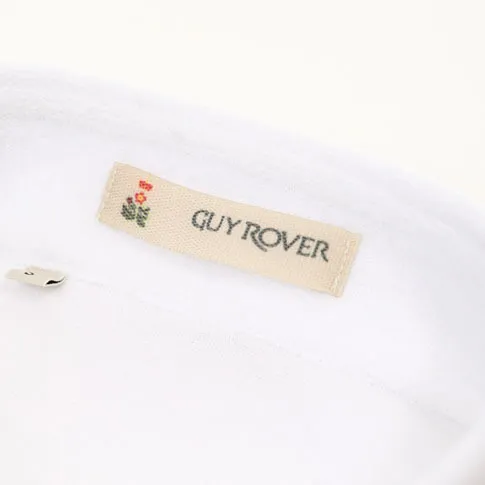 GUY ROVER  |Pullovers Button-down Plain Cotton Short Sleeves Logo Polos