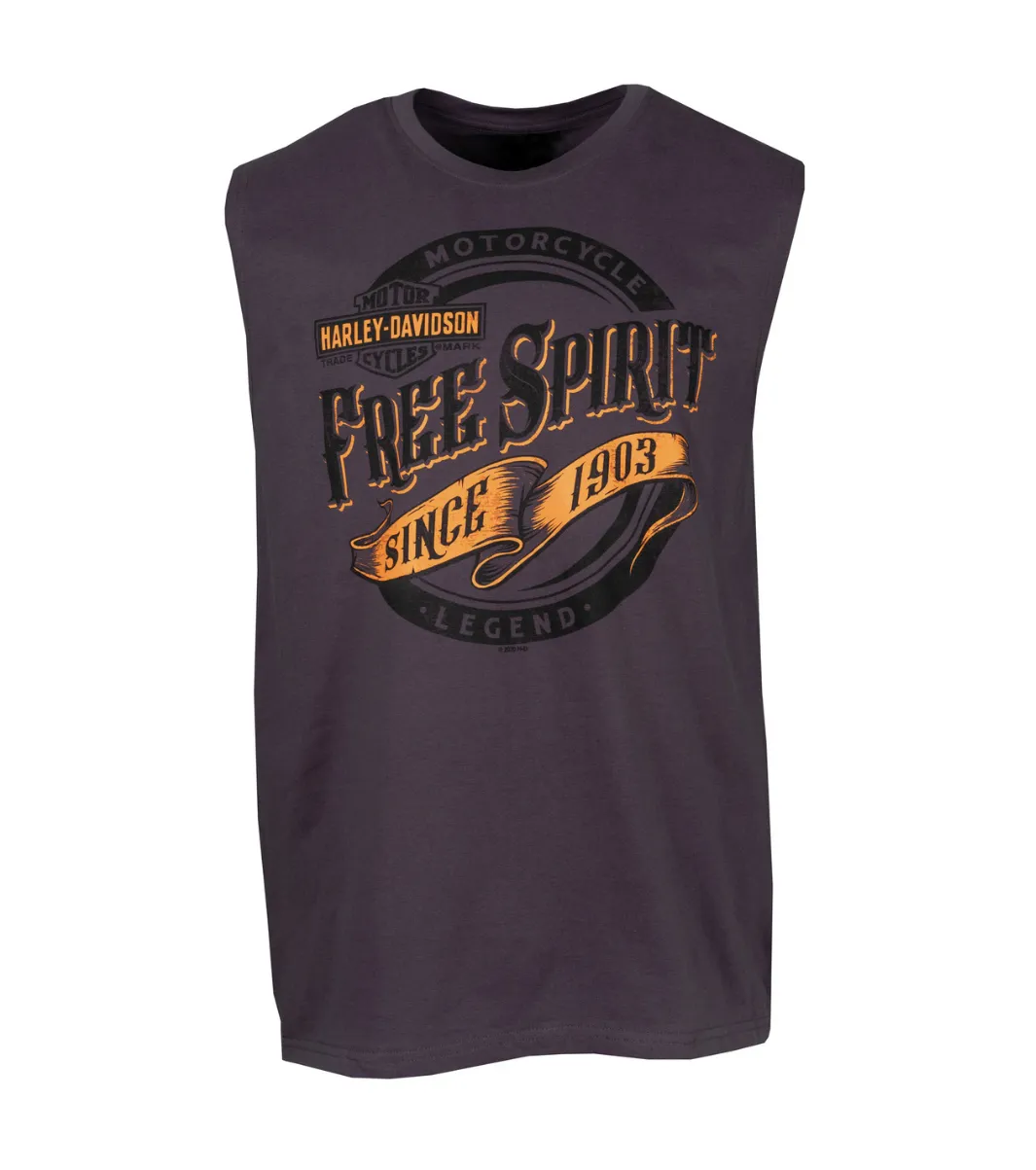 Harley Davidson  |Crew Neck Unisex Blended Fabrics Sleeveless Street Style