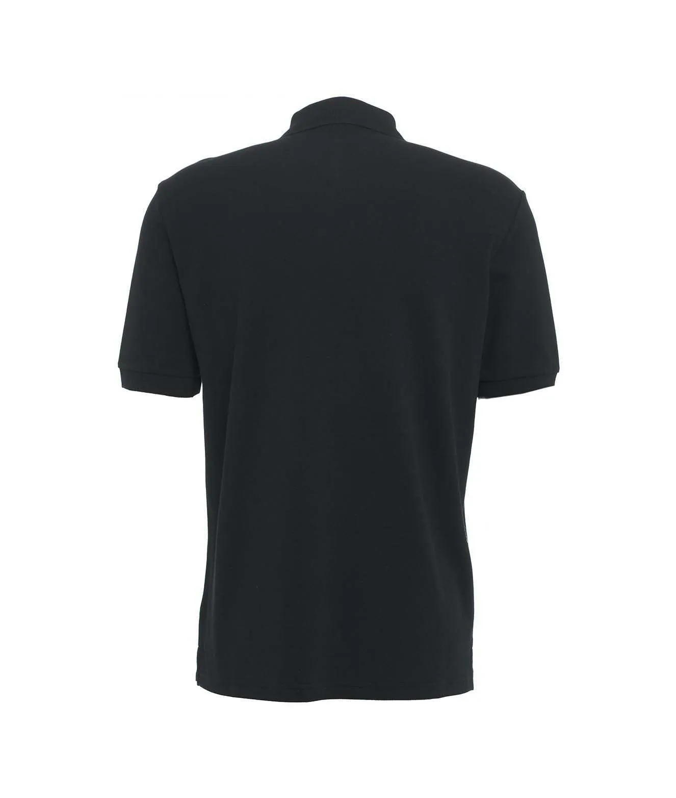 HERNO  |Button-down Cotton Short Sleeves Logo Front Button Polos