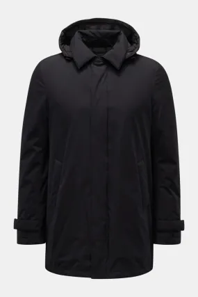 HERNO LAMINAR short down coat black