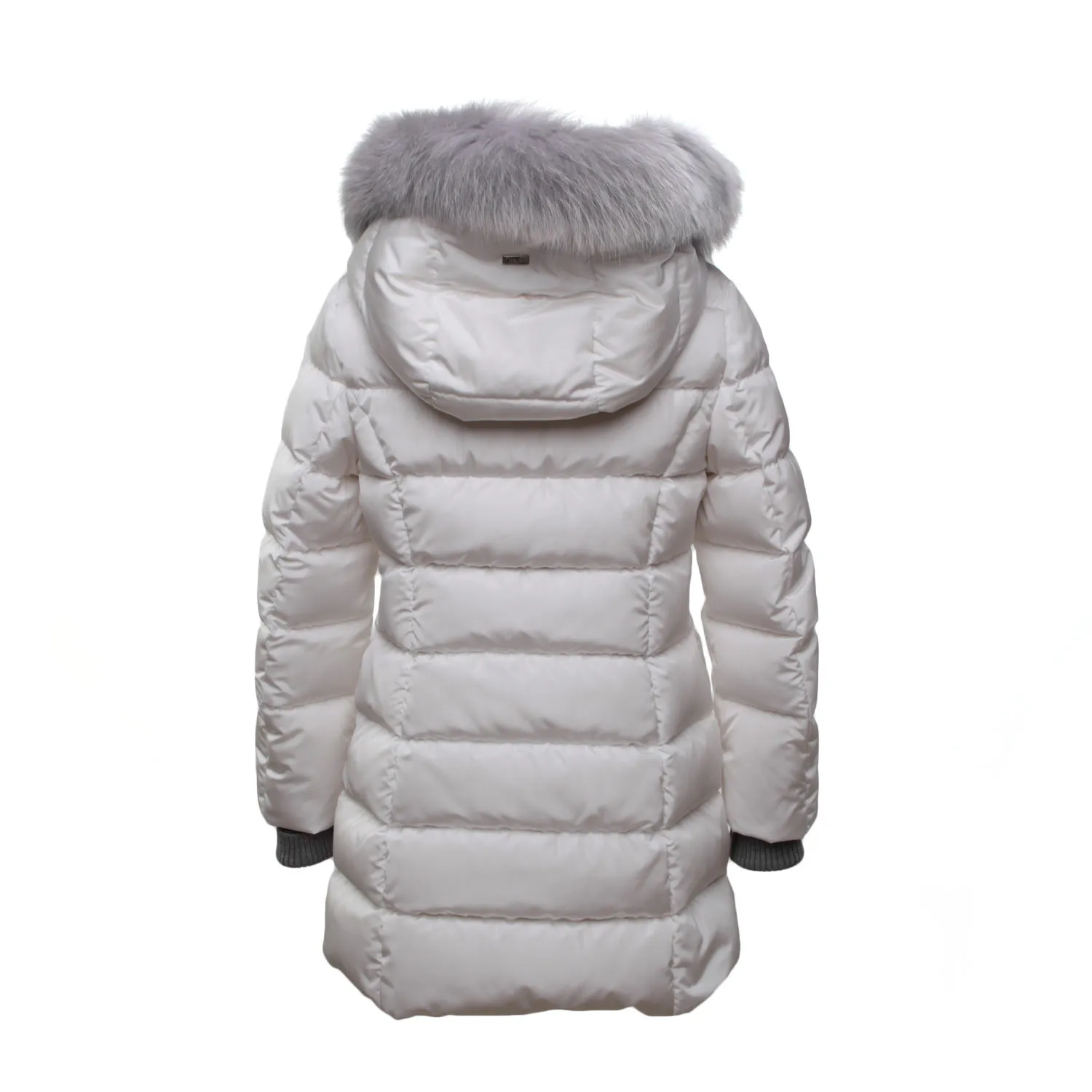 Herno White Down Coat For Girls