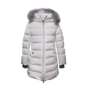 Herno White Down Coat For Girls