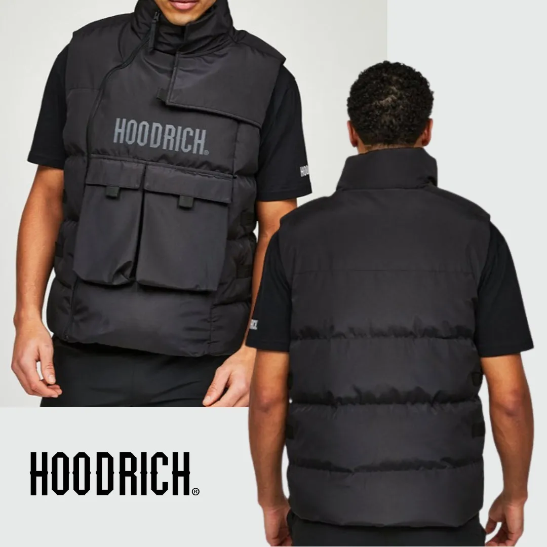 HOODRICH  |Unisex Street Style Bi-color Plain Logo Military