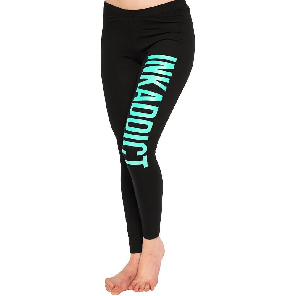 InkAddict Women's Black Leggings