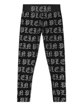 Jogging Leggings Gothic Plein Strass