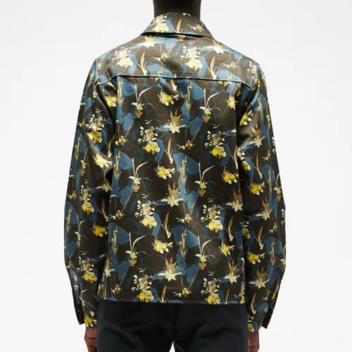 KIKO KOSTADINOV  |Button-down Flower Patterns Long Sleeves Shirts