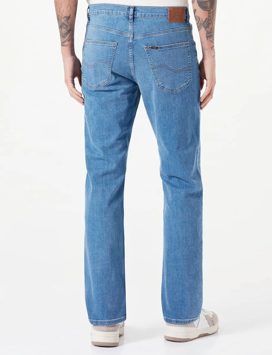 Lee Brooklyn Denim Stretch Jeans Manhattan Mid