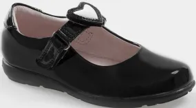 Lelli Kelly LK 8440 Colourissima Interchangeable Straps School Shoes G Fit Black Patent