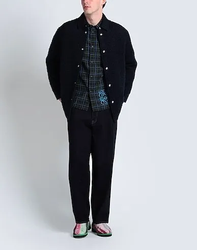 LOEWE  |Button-down Gingham Tartan Other Plaid Patterns Long Sleeves