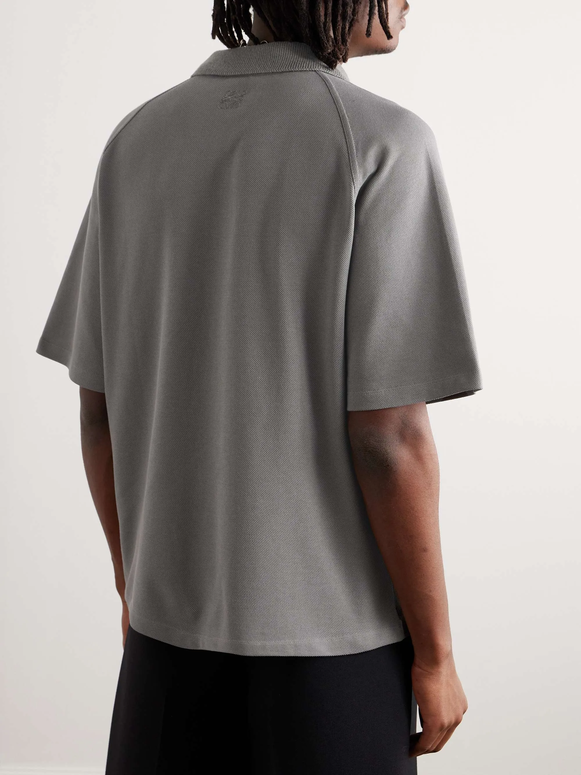 LOEWE  |Button-down Street Style Long Sleeves Plain Cotton Luxury