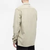 LOEWE  |Button-down Unisex Corduroy Long Sleeves Plain Cotton Logo