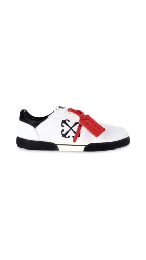 Low Vulcanize Sneaker in Canvas - White/Black