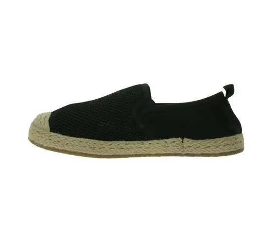 LUHTA Jones women's espadrilles with raffia sneakers summer shoes 9 75526 477 L 990 black