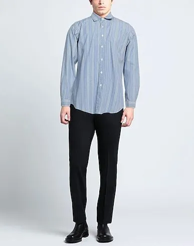 Maison Margiela  |Button-down Stripes Street Style Long Sleeves Cotton