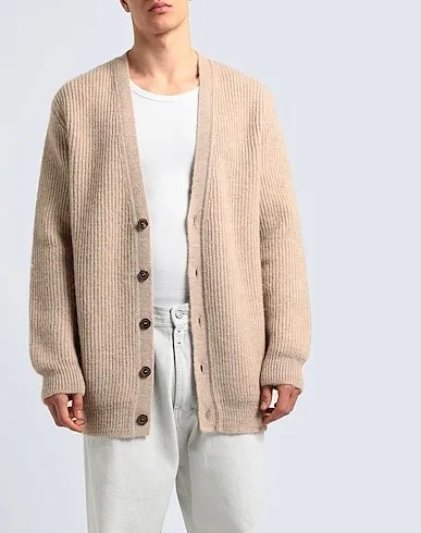 Maison Margiela  |Button-down Wool Street Style Plain Designers Cardigans