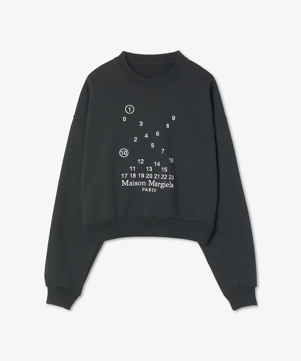 Maison Margiela  |Crew Neck Street Style Long Sleeves Plain Logo