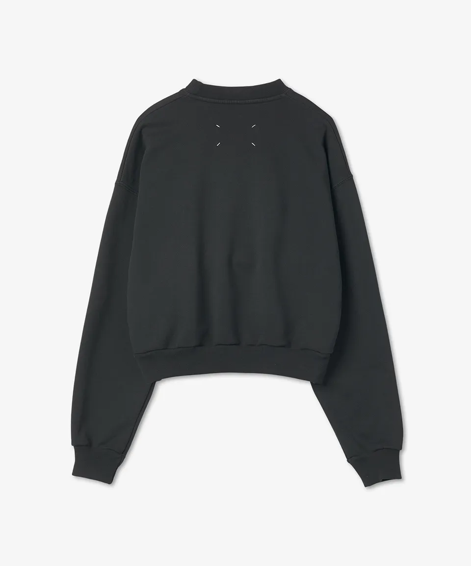 Maison Margiela  |Crew Neck Street Style Long Sleeves Plain Logo