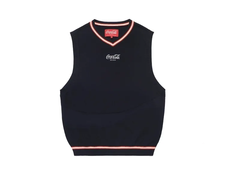 Malbon Golf  |Unisex Street Style Plain Logo Vests & Gillets