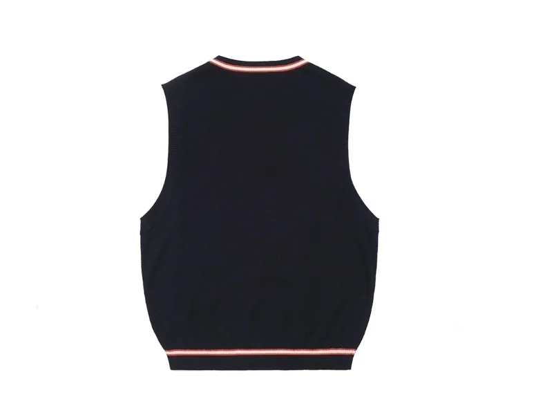 Malbon Golf  |Unisex Street Style Plain Logo Vests & Gillets