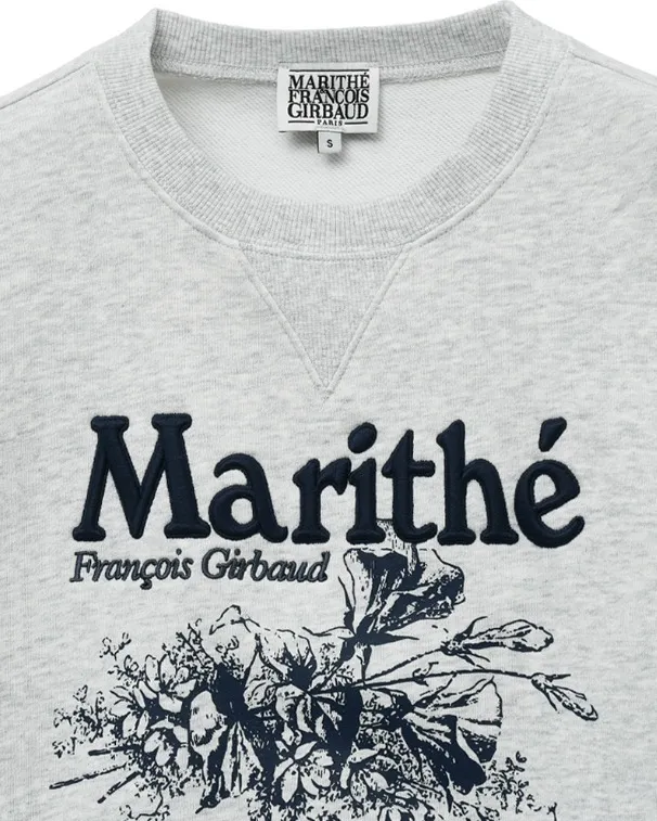 Marithe + Francois Girbaud  |Unisex Street Style Plain Logo Hoodies & Sweatshirts