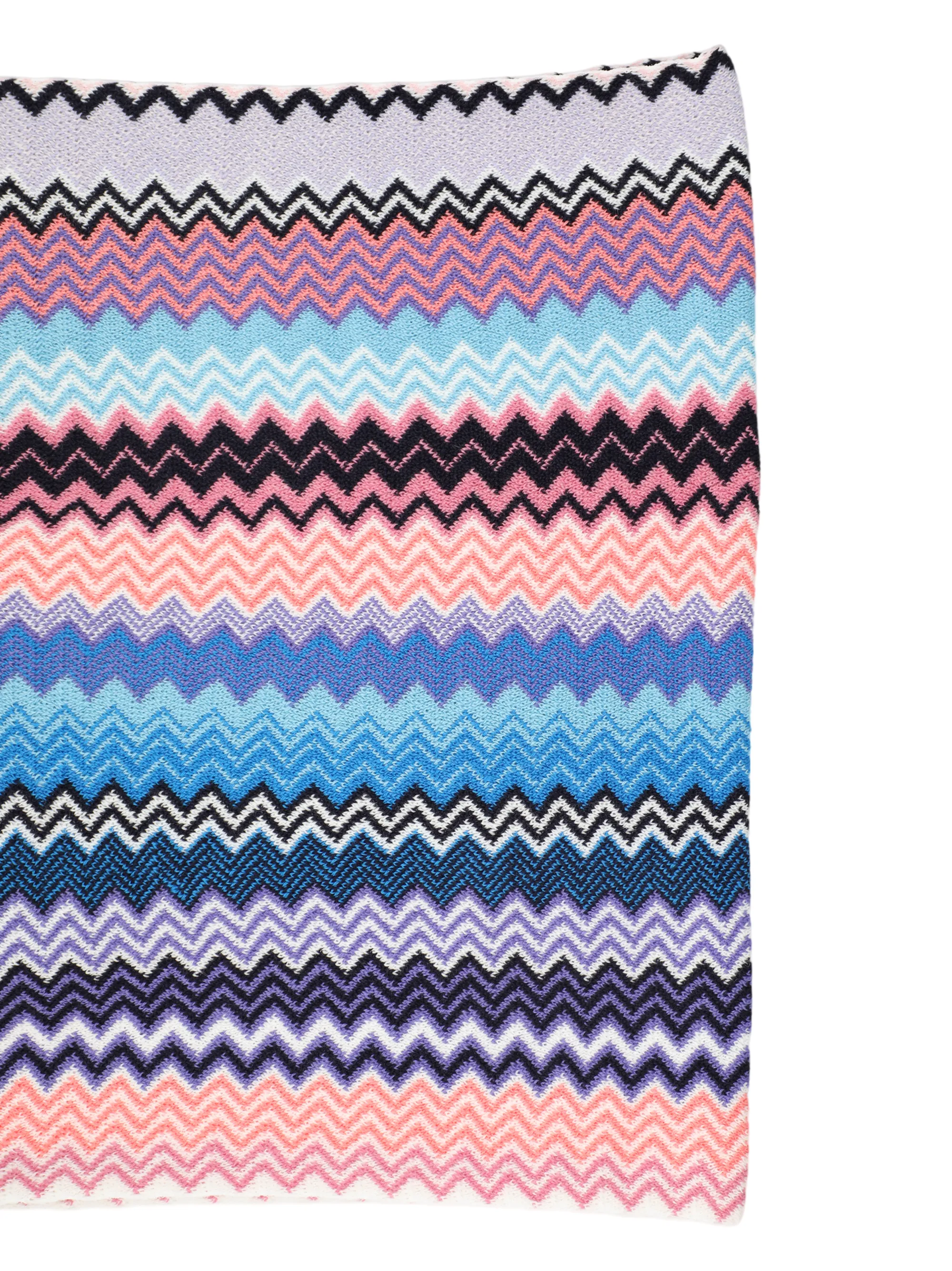 Missoni Scarf Oblong in 1 Blue Multi