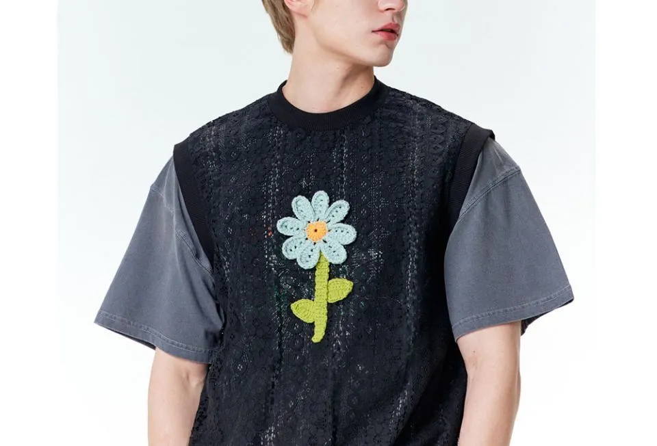 MISTER CHILD  |Flower Patterns Unisex Blended Fabrics Street Style