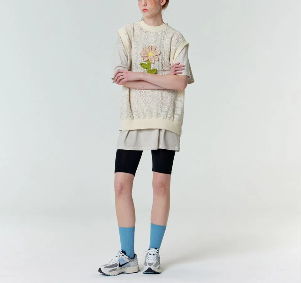 MISTER CHILD  |Flower Patterns Unisex Blended Fabrics Street Style