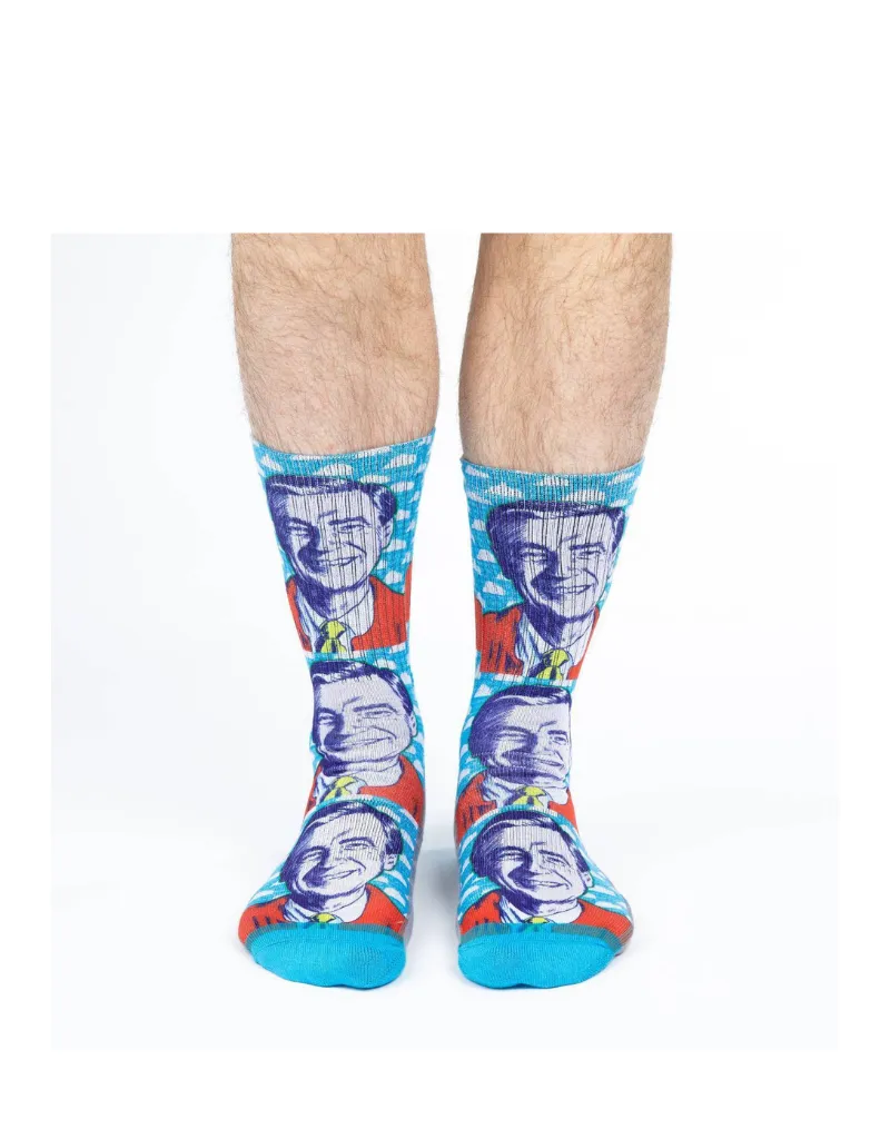 MISTER ROGERS POP ART ACTIVE SOCK