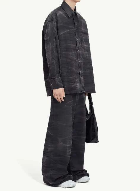 MM6 Maison Margiela  |Button-down Long Sleeves Cotton Shirts