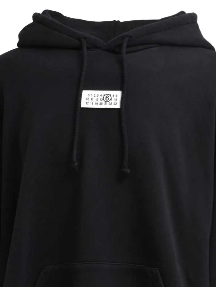 MM6 Maison Margiela  |Street Style Long Sleeves Oversized Logo