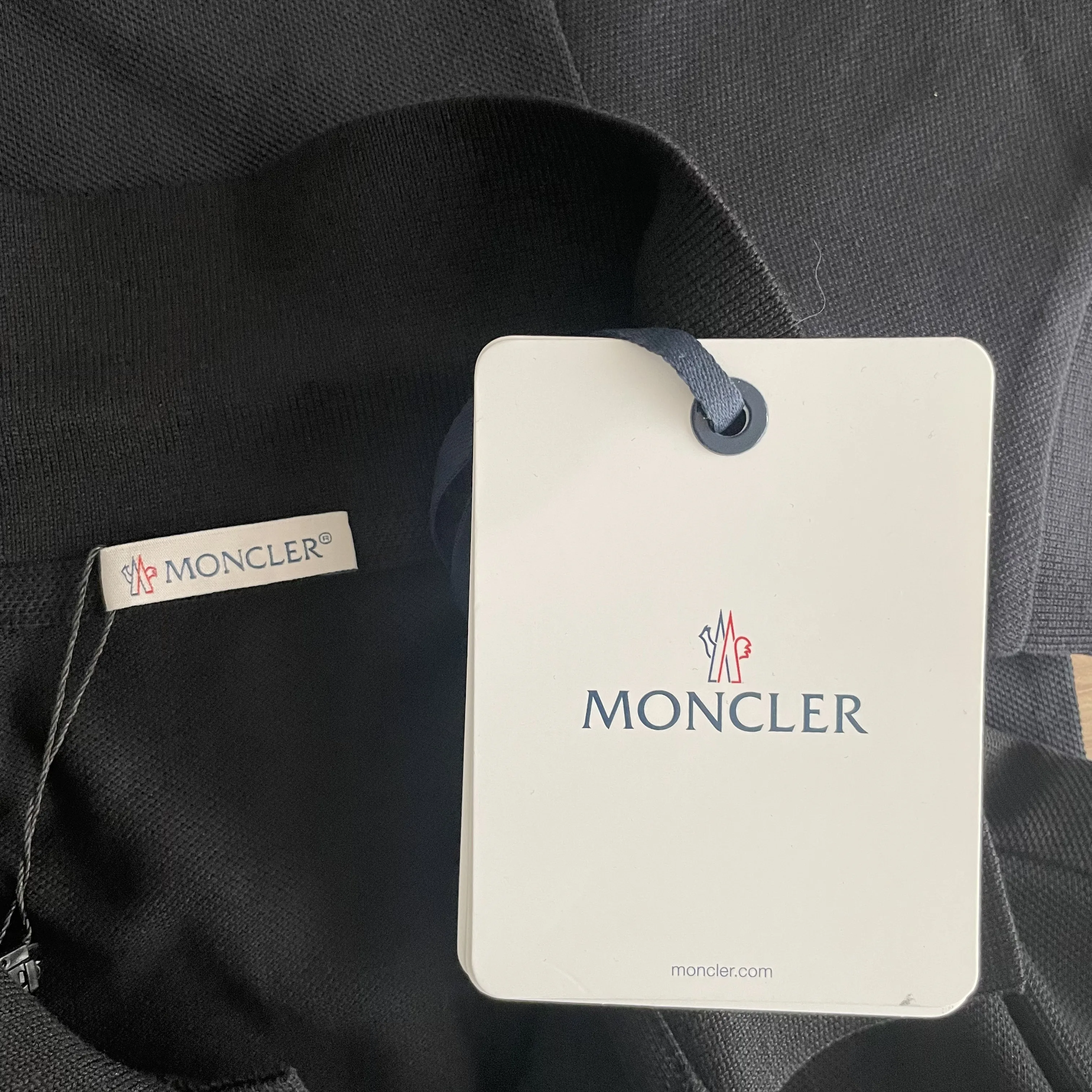 MONCLER  |Button-down Unisex Plain Cotton Short Sleeves Logo Outlet