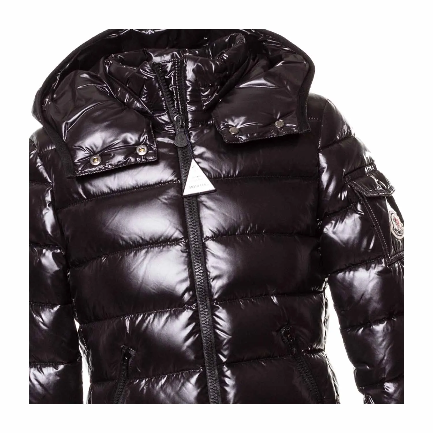 Moncler Girl Black Bady Down Coat