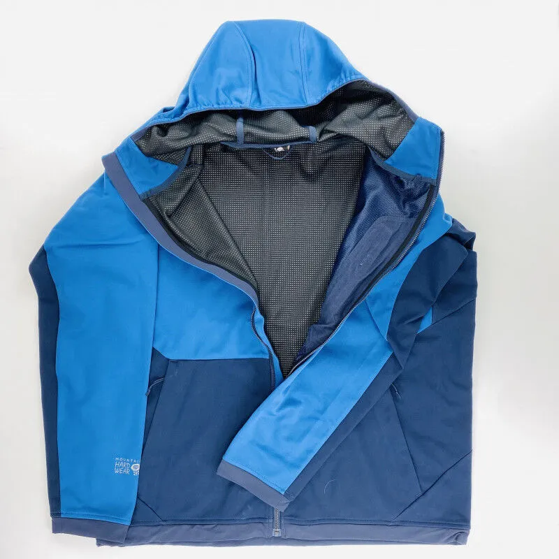 Mountain Hardwear  Mtn. Tech/2 Man Jacket - Giacca softshell di seconda mano - Uomo - Blu - XL