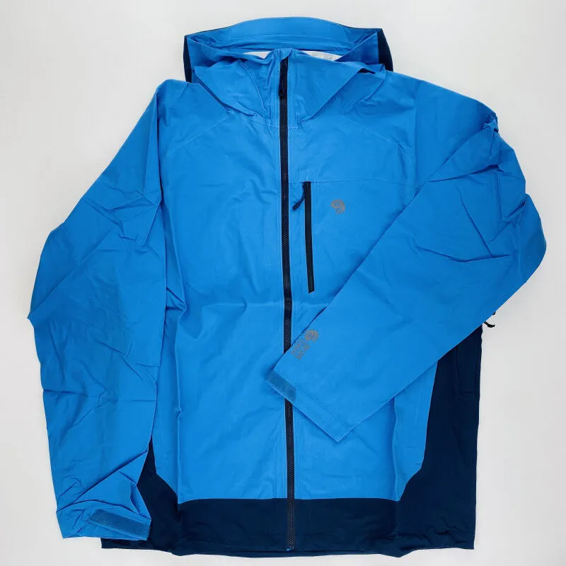 Mountain Hardwear  Stretch Ozonic Man Jacket - Giacca antipioggia di seconda mano - Uomo - Blu - XL