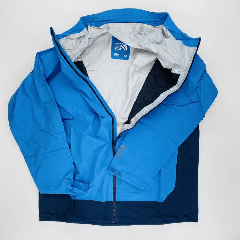 Mountain Hardwear  Stretch Ozonic Man Jacket - Giacca antipioggia di seconda mano - Uomo - Blu - XL