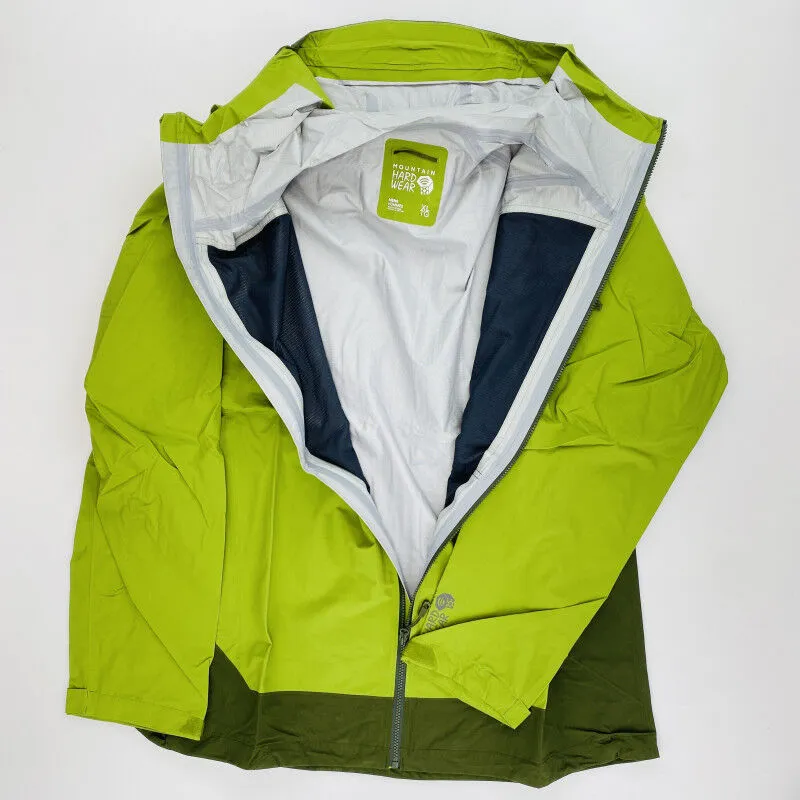 Mountain Hardwear  Stretch Ozonic Man Jacket - Giacca antipioggia di seconda mano - Uomo - Verde - XL