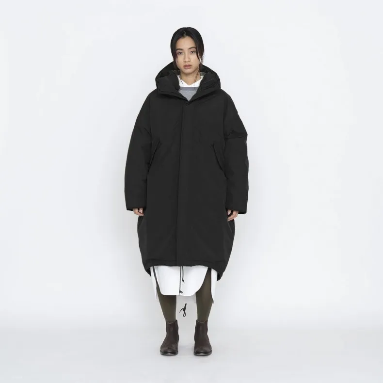 nanamica GORE-TEX Long Down Coat (Black)