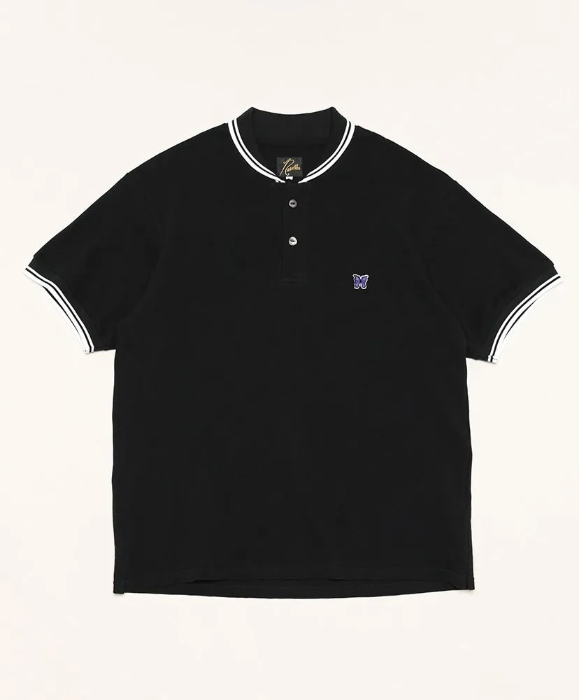 Needles  |Button-down Unisex Street Style Short Sleeves Logo Polos