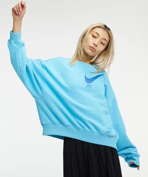 Nike  |Crew Neck Unisex Street Style Long Sleeves Plain Logo