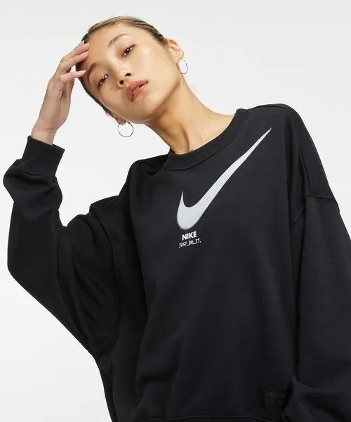 Nike  |Crew Neck Unisex Street Style Long Sleeves Plain Logo