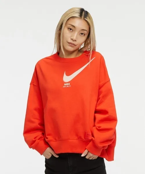 Nike  |Crew Neck Unisex Street Style Long Sleeves Plain Logo