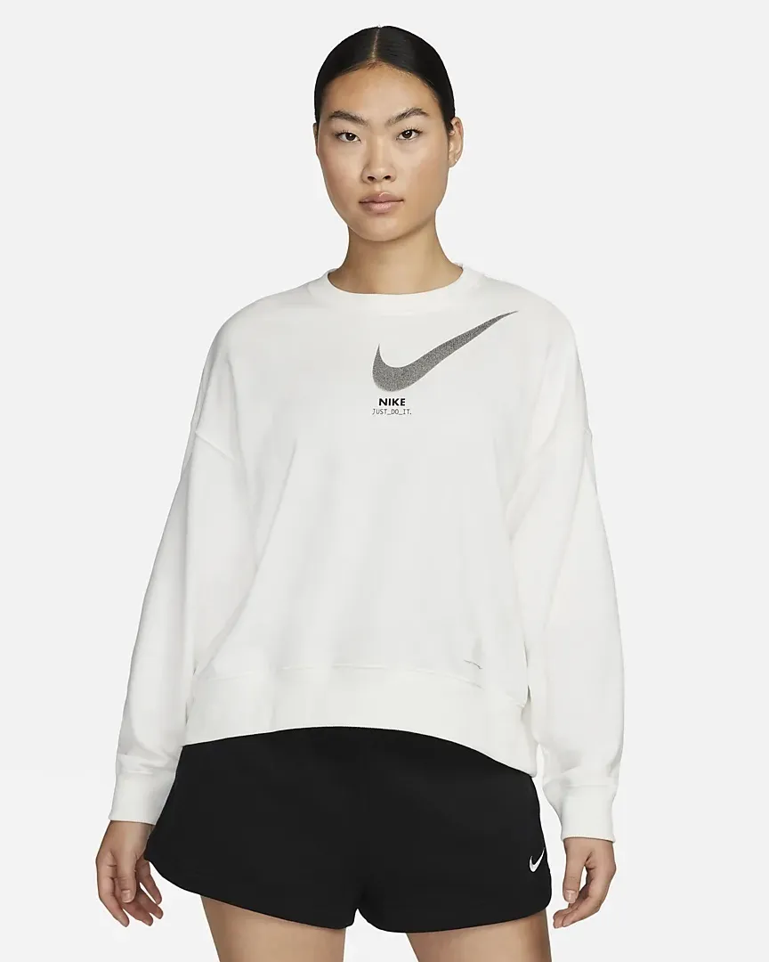 Nike  |Crew Neck Unisex Street Style Long Sleeves Plain Logo