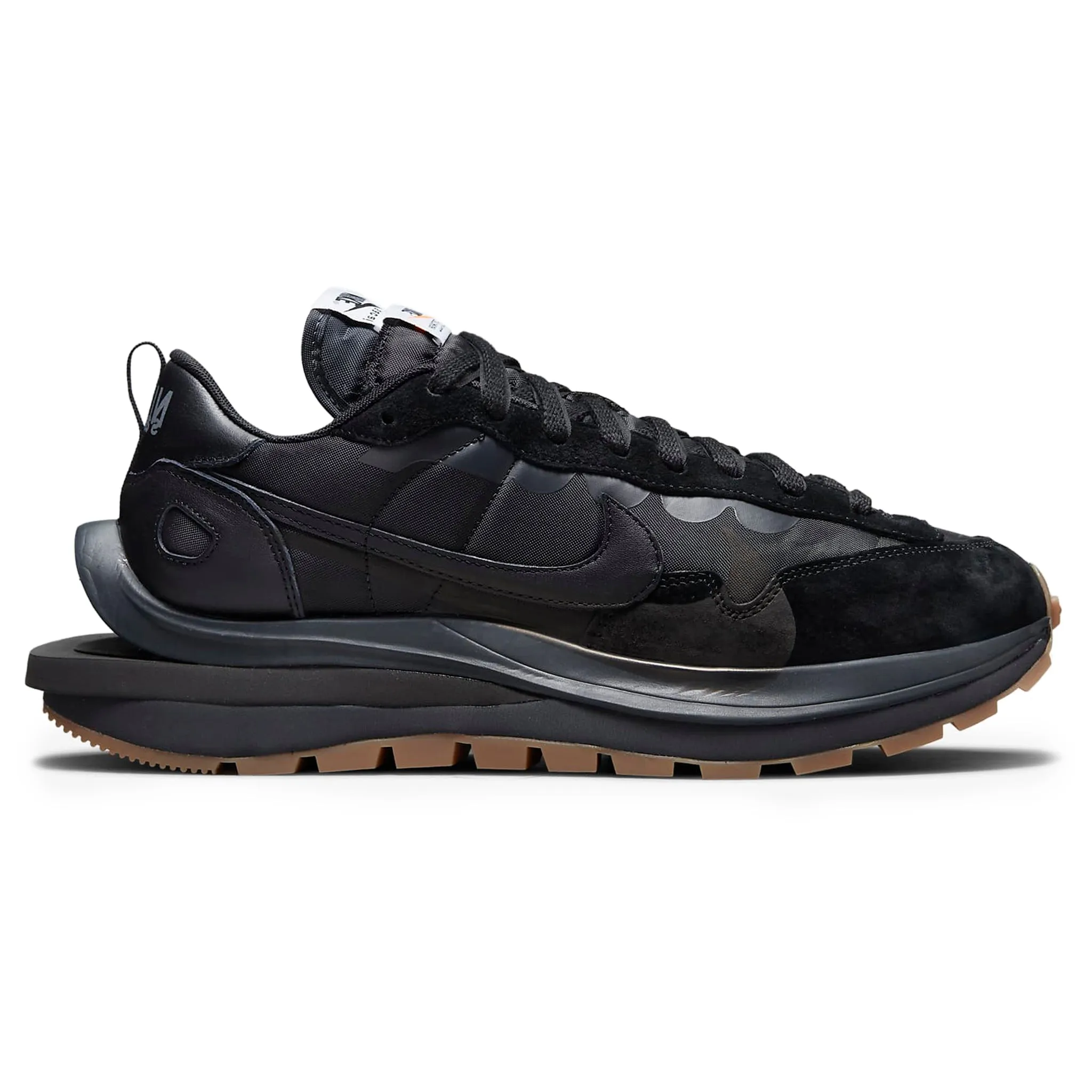 Nike x Sacai Vaporwaffle Black Gum Sneaker