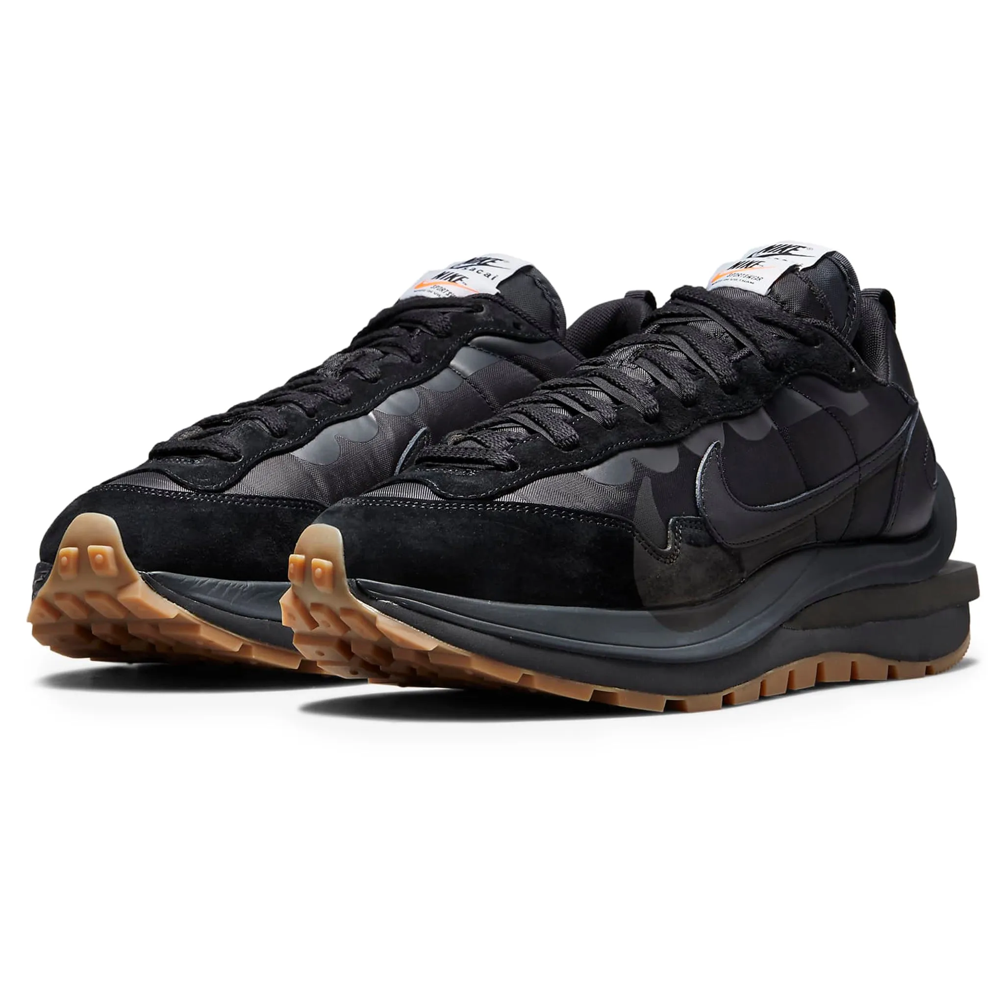 Nike x Sacai Vaporwaffle Black Gum Sneaker