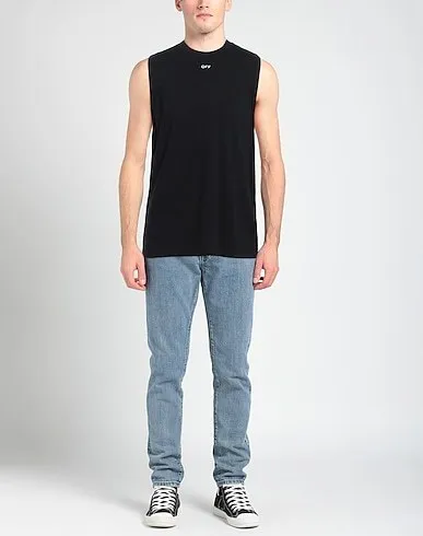 Off-White  |Sleeveless Street Style Plain Cotton Logo Vests & Gillets