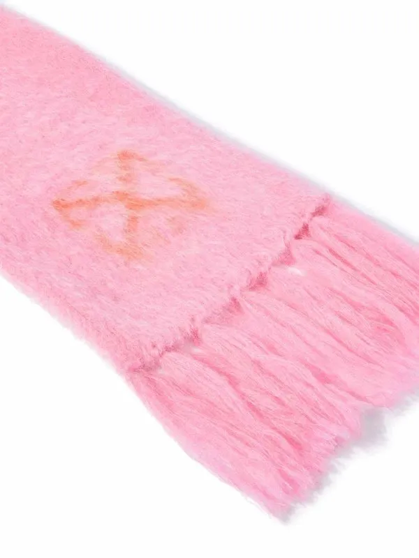 Off-White Wool Scarf