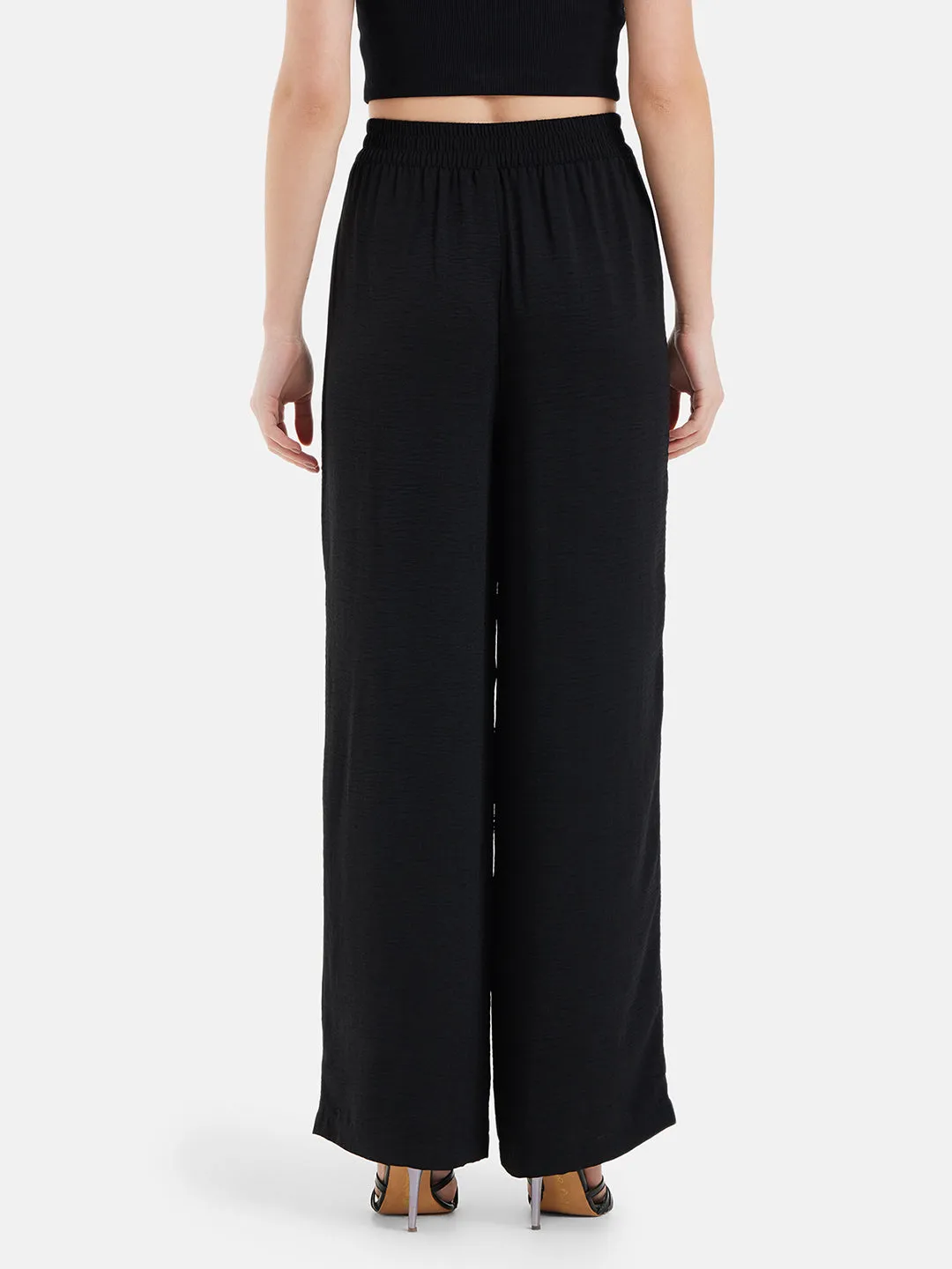 Overlap Tie-Up Trousers