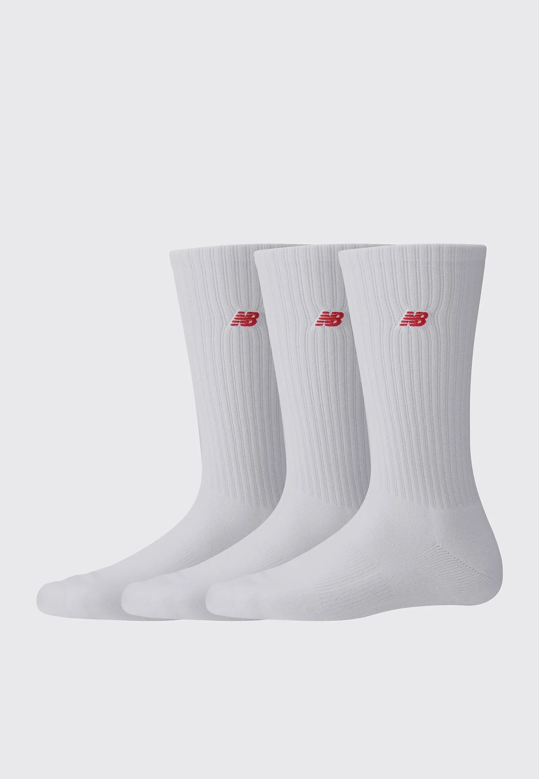 Patch Logo Socks 3 Pack - White