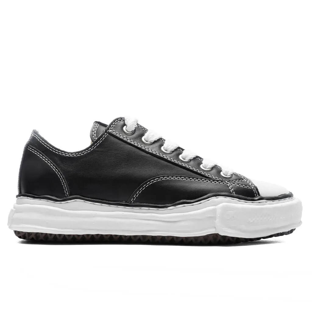 Peterson Low OG Sole Leather Sneaker - Black